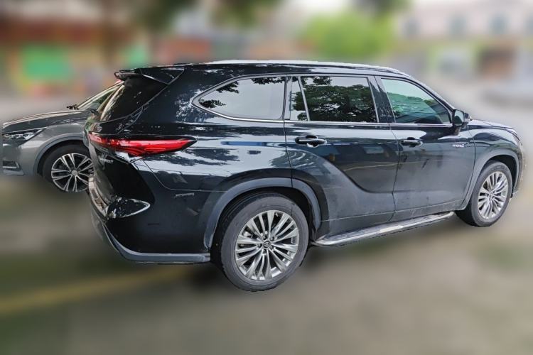 Used Toyota Highlander 2022 Dual-Engine 2.5L Four-Wheel Drive Prestige Version 7 Seats Rear Right 45 Deg