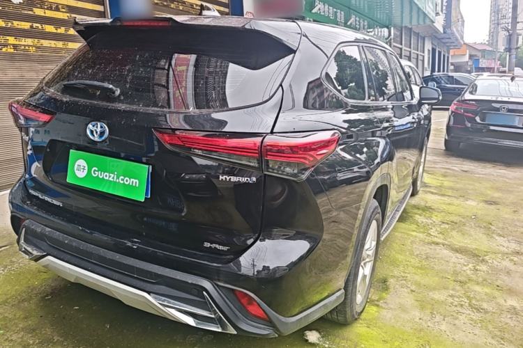 Used Toyota Highlander 2022 Dual-Engine 2.5L 4x4 Elite Edition 7-Seater Rear Right 45 Deg