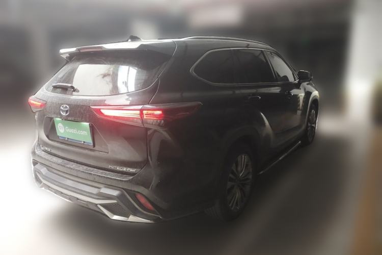 Used Toyota Highlander 2022 Dual-Engine 2.5L Four-Wheel Drive Supreme Edition 7-Seater Rear Right 45 Deg