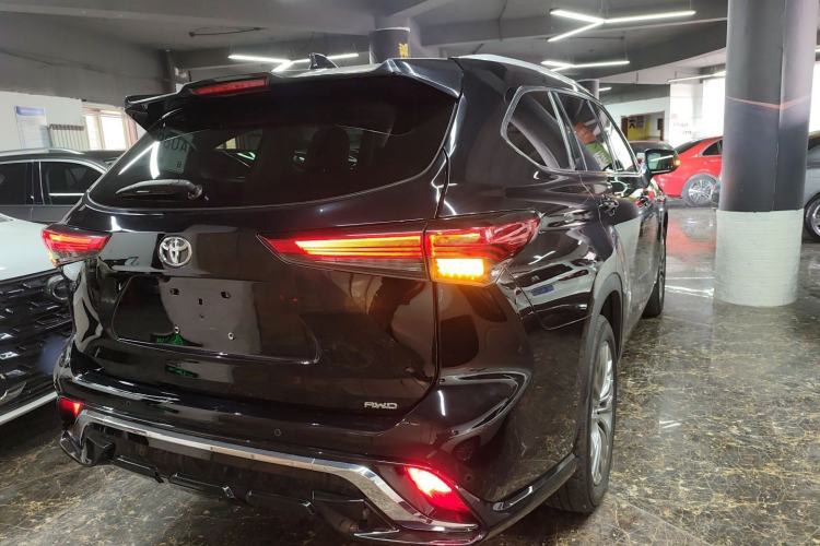 Used Toyota Highlander 2022 380T Four-Wheel Drive Prestige Edition 7-Seater Rear Right 45 Deg