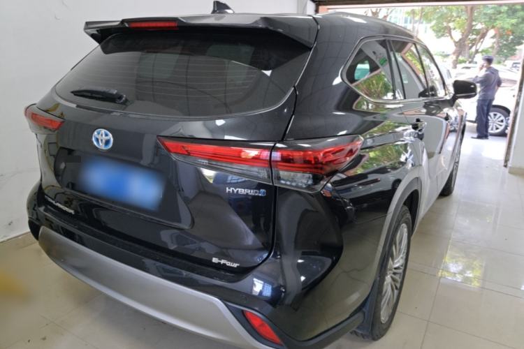 Used Toyota Highlander 2022 Dual-Engine 2.5L Four-Wheel Drive Luxury Edition 7 Seats Rear Right 45 Deg