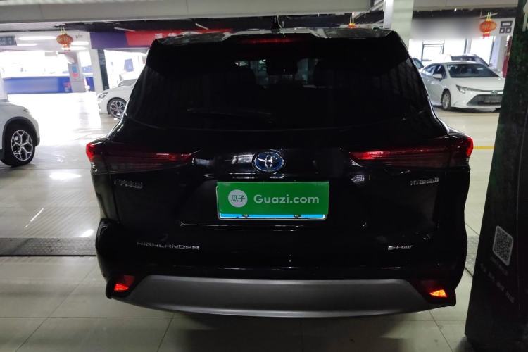 Used Toyota Highlander 2022 Dual-Engine 2.5L Four-Wheel Drive Prestige Version 7 Seats Rear