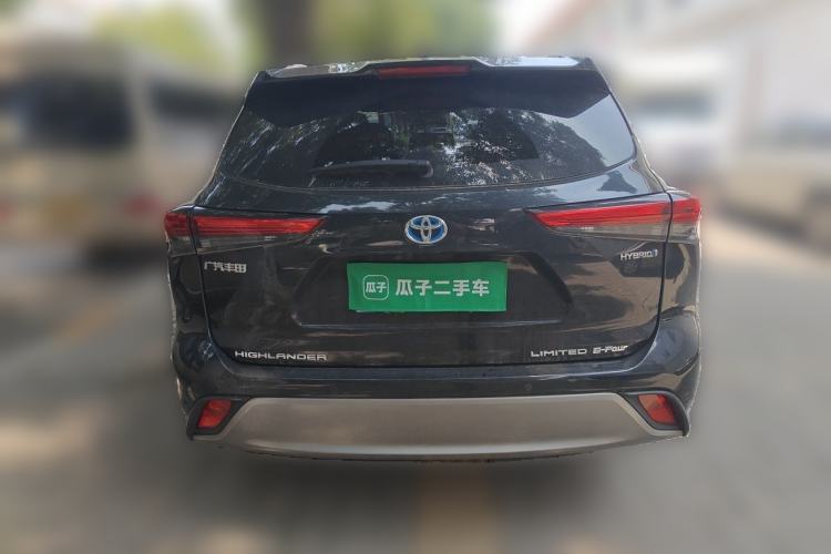 Used Toyota Highlander 2022 Dual-Engine 2.5L Four-Wheel Drive Supreme Edition 7-Seater Rear