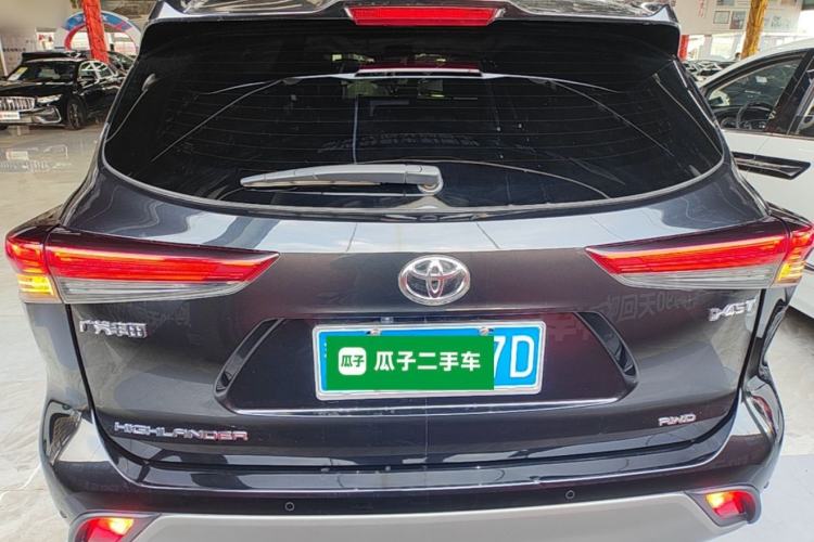 Used Toyota Highlander 2022 380T Four-Wheel Drive Prestige Edition 7-Seater Rear