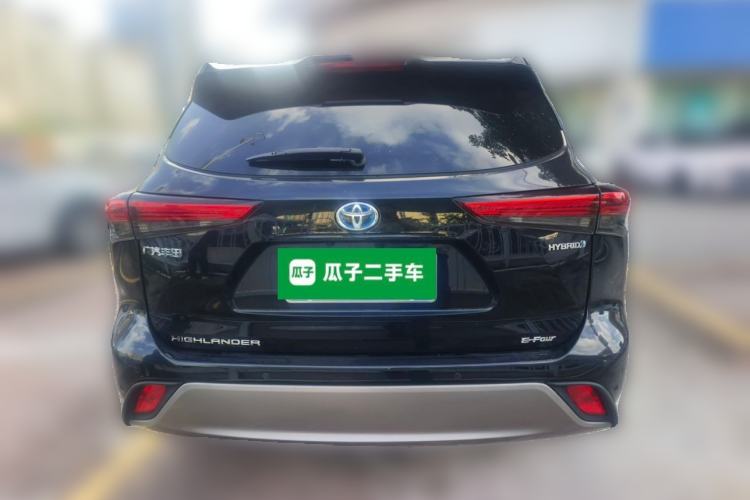 Used Toyota Highlander 2022 Dual-Engine 2.5L Four-Wheel Drive Prestige Version 7 Seats Rear