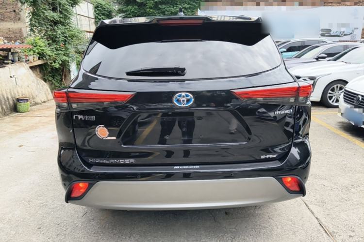 Used Toyota Highlander 2022 Dual-Engine 2.5L Four-Wheel Drive Supreme Edition 7-Seater Rear