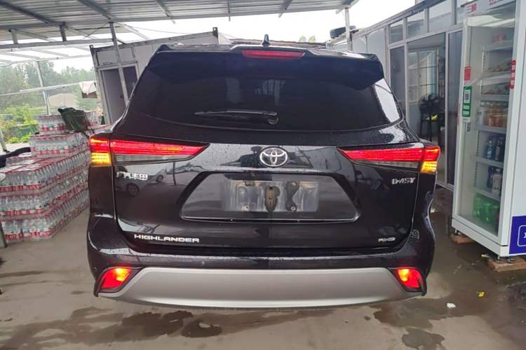 Used Toyota Highlander 2022 380T Four-Wheel Drive Prestige Edition 7-Seater Rear