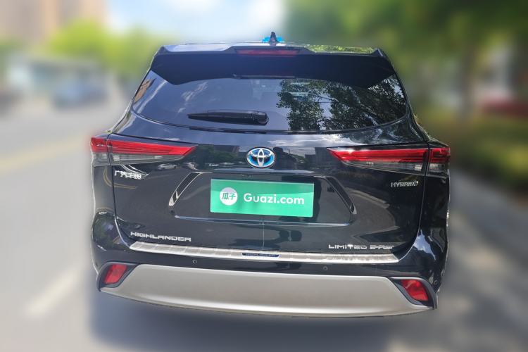 Used Toyota Highlander 2022 Dual-Engine 2.5L Four-Wheel Drive Supreme Edition 7-Seater Rear