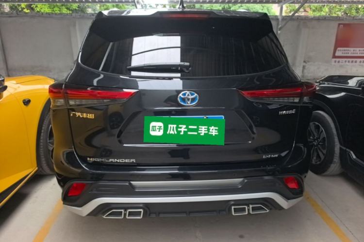 Used Toyota Highlander 2022 Dual-Engine 2.5L Four-Wheel Drive Prestige Version 7 Seats Rear