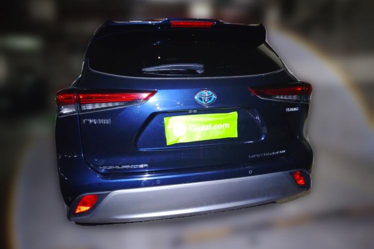 Used Toyota Highlander 2022 Dual-Engine 2.5L Four-Wheel Drive Supreme Edition 7-Seater Rear