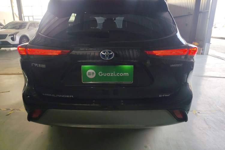 Used Toyota Highlander 2022 Dual-Engine 2.5L Four-Wheel Drive Prestige Version 7 Seats Rear