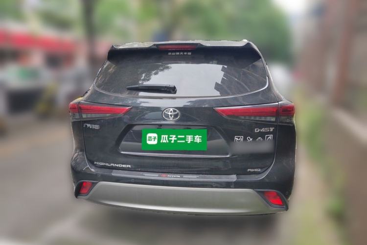 Used Toyota Highlander 2022 380T Four-Wheel Drive Prestige Edition 7-Seater Rear
