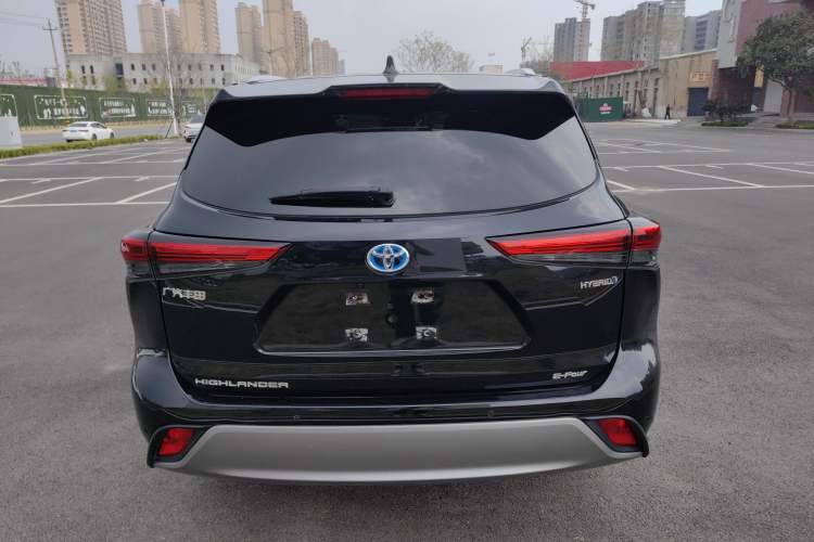 Used Toyota Highlander 2022 Dual-Engine 2.5L Four-Wheel Drive Prestige Version 7 Seats Rear