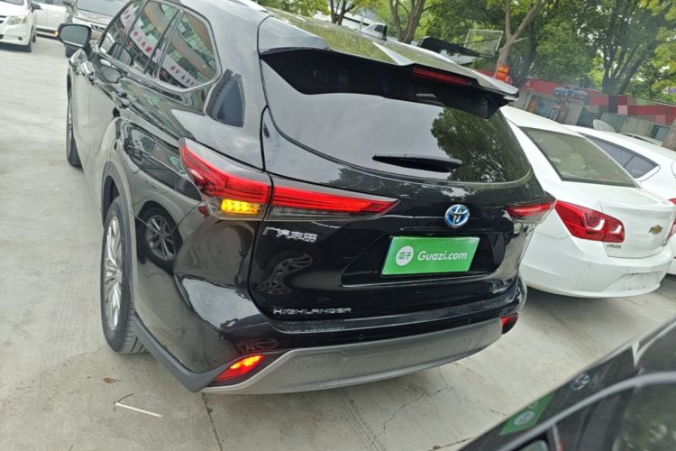 Used Toyota Highlander 2022 Dual-Engine 2.5L Four-Wheel Drive Prestige Version 7 Seats Rear