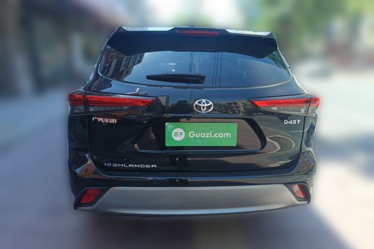 Used Toyota Highlander 2022 380T Four-Wheel Drive Prestige Edition 7-Seater Rear