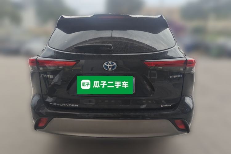 Used Toyota Highlander 2022 Dual-Engine 2.5L Four-Wheel Drive Prestige Version 7 Seats Rear