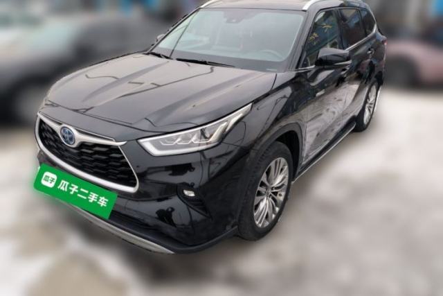 Used Toyota Highlander 2022 Dual-Engine 2.5L Four-Wheel Drive Prestige Version 7 Seats