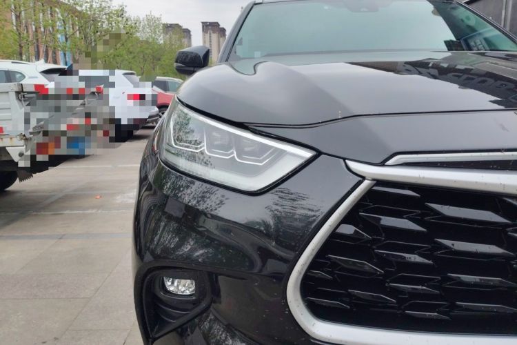 Used Toyota Highlander 2022 Dual-Engine 2.5L Four-Wheel Drive Prestige Version 7 Seats Right Front Headlight