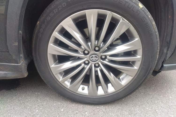 Used Toyota Highlander 2022 Dual-Engine 2.5L Four-Wheel Drive Prestige Version 7 Seats Right Front Wheel Hub