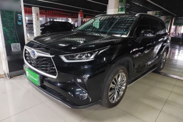Used Toyota Highlander 2022 Dual-Engine 2.5L Four-Wheel Drive Prestige Version 7 Seats