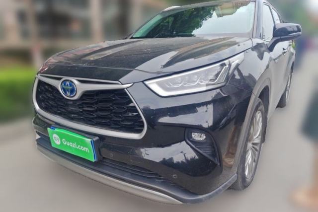 Used Toyota Highlander 2022 Dual-Engine 2.5L Four-Wheel Drive Prestige Version 7 Seats