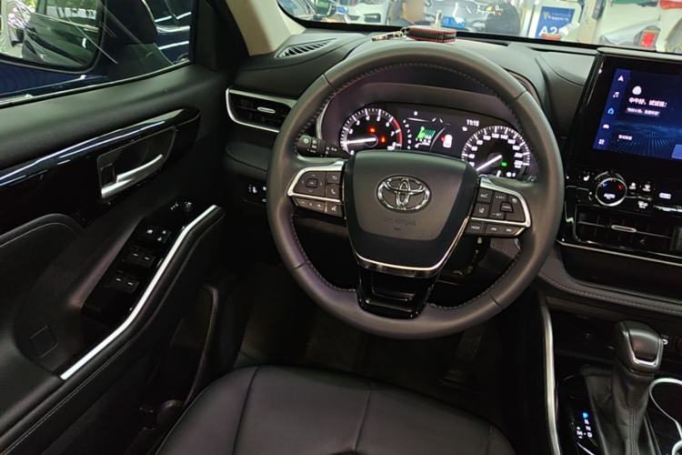 Used Toyota Highlander 2022 380T Four-Wheel Drive Prestige Edition 7-Seater Steering Wheel