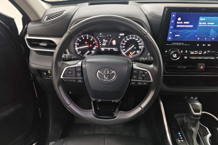 Used Toyota Highlander 2022 380T Four-Wheel Drive Prestige Edition 7-Seater Steering Wheel