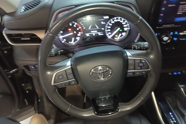 Used Toyota Highlander 2022 380T Four-Wheel Drive Prestige Edition 7-Seater Steering Wheel