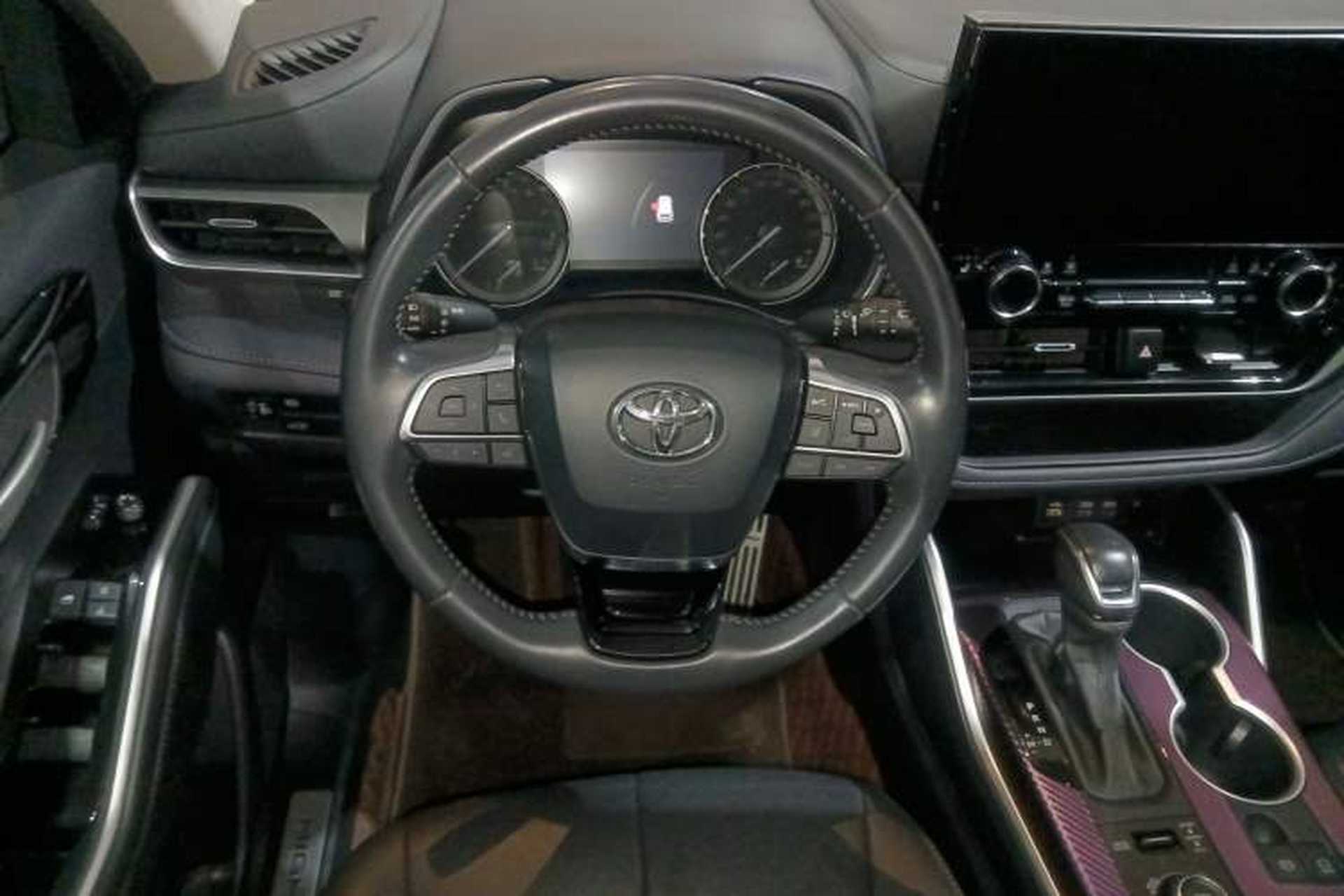 Used Toyota Highlander 2022 380T Four-Wheel Drive Prestige Edition 7-Seater Steering Wheel