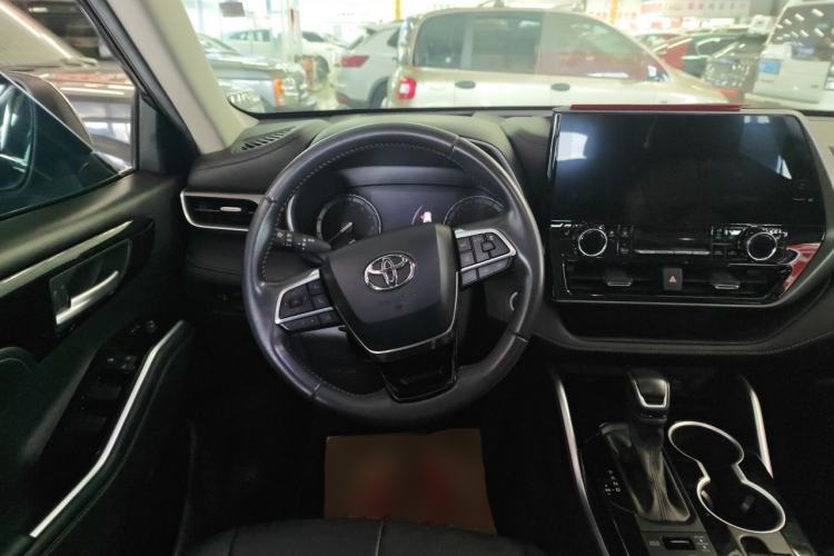 Used Toyota Highlander 2022 380T Four-Wheel Drive Prestige Edition 7-Seater Steering Wheel