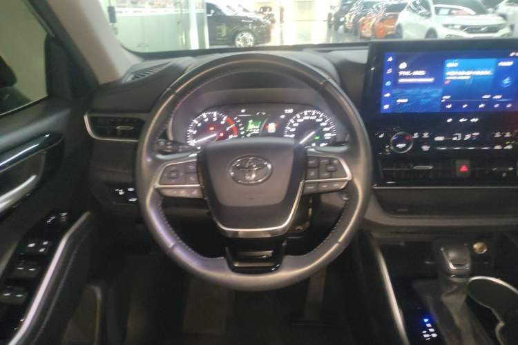 Used Toyota Highlander 2022 380T Four-Wheel Drive Prestige Edition 7-Seater Steering Wheel