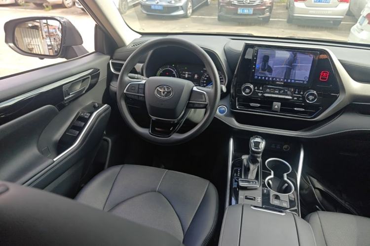 Used Toyota Highlander 2022 Dual-Engine 2.5L Two-Wheel Drive Elite Edition 5 Seats Steering Wheel
