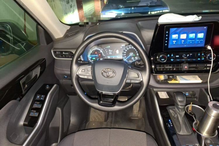 Used Toyota Highlander 2022 Dual-Engine 2.5L Two-Wheel Drive Elite Edition 7-Seater Steering Wheel