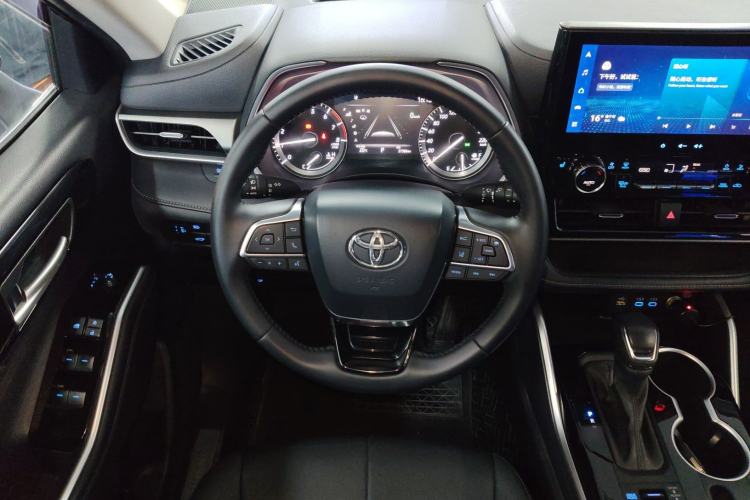 Used Toyota Highlander 2022 380T Four-Wheel Drive Prestige Edition 7-Seater Steering Wheel