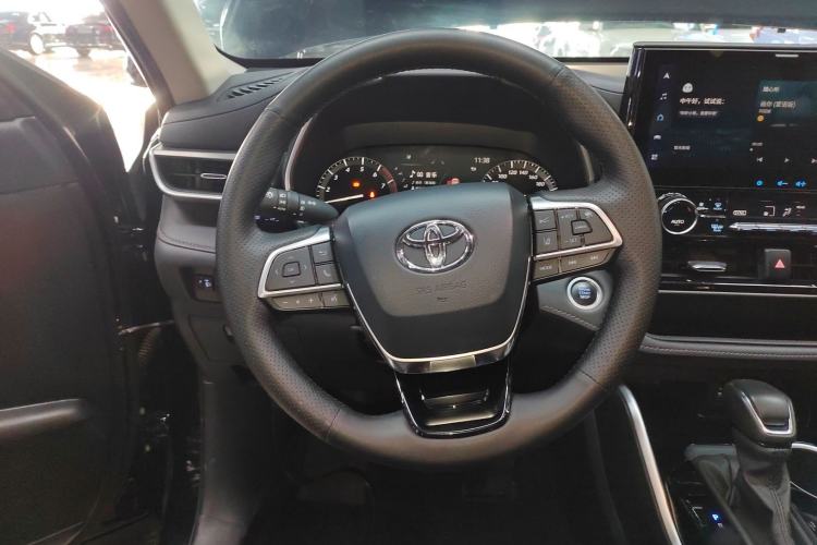 Used Toyota Highlander 2022 380T Four-Wheel Drive Prestige Edition 7-Seater Steering Wheel
