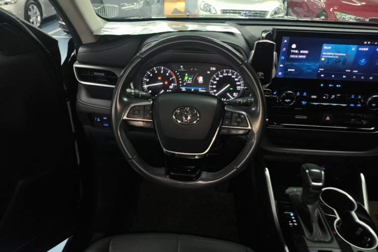 Used Toyota Highlander 2022 380T Four-Wheel Drive Prestige Edition 7-Seater Steering Wheel