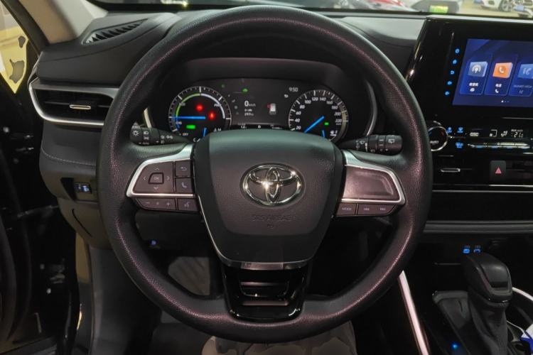 Used Toyota Highlander 2022 Dual-Engine 2.5L Two-Wheel Drive Elite Edition 7-Seater Steering Wheel