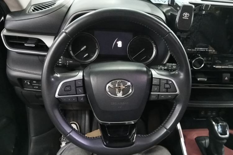 Used Toyota Highlander 2022 380T Four-Wheel Drive Prestige Edition 7-Seater Steering Wheel