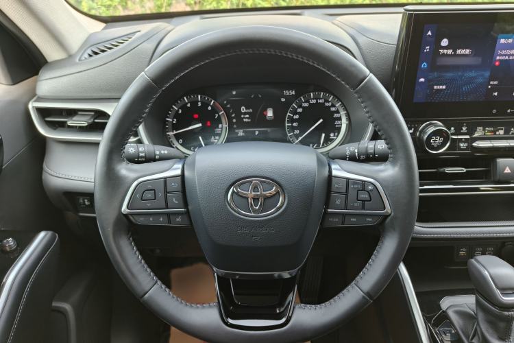 Used Toyota Highlander 2022 380T Four-Wheel Drive Prestige Edition 7-Seater Steering Wheel