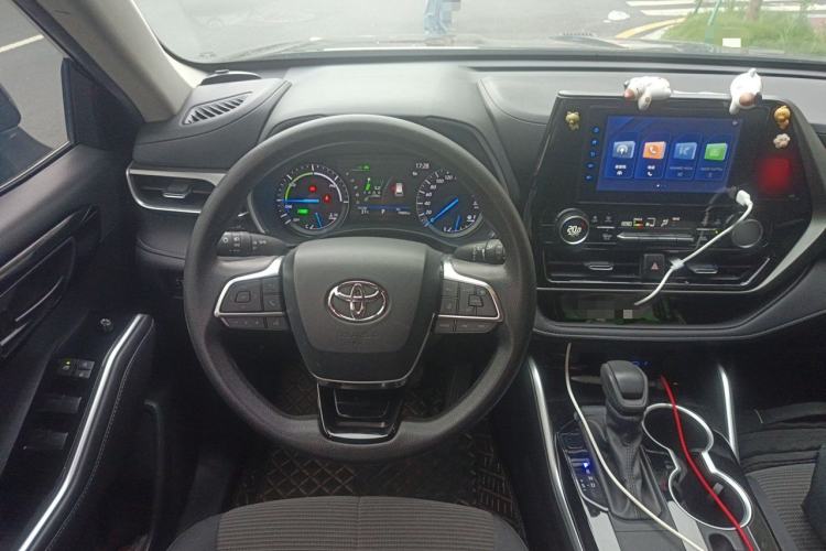 Used Toyota Highlander 2022 Dual-Engine 2.5L Two-Wheel Drive Elite Edition 7-Seater Steering Wheel