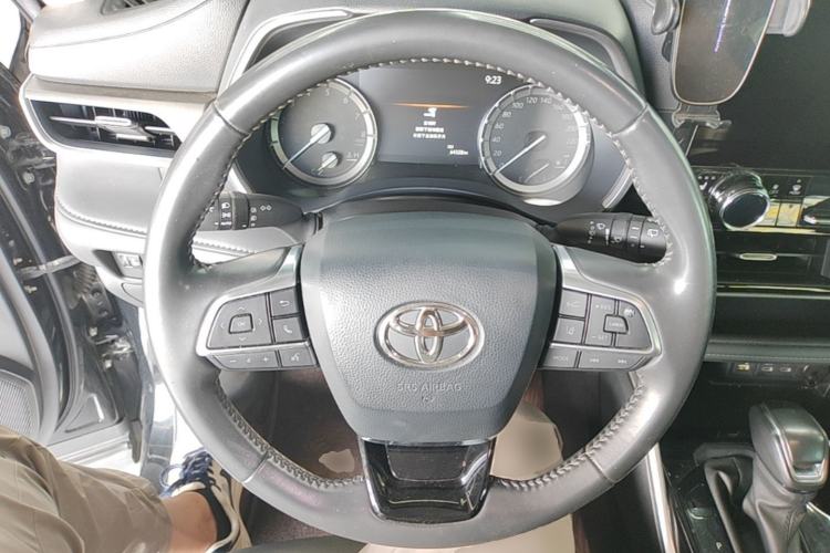 Used Toyota Highlander 2022 380T Four-Wheel Drive Prestige Edition 7-Seater Steering Wheel