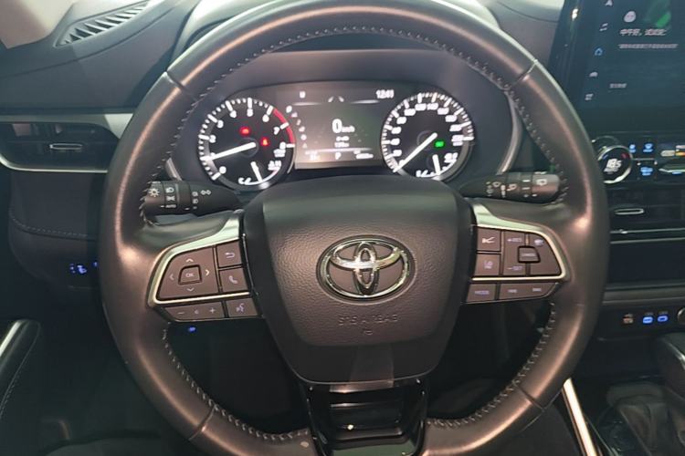 Used Toyota Highlander 2022 380T Four-Wheel Drive Prestige Edition 7-Seater Steering Wheel