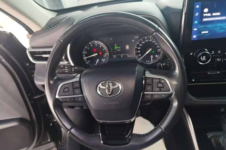 Used Toyota Highlander 2022 380T Four-Wheel Drive Prestige Edition 7-Seater Steering Wheel