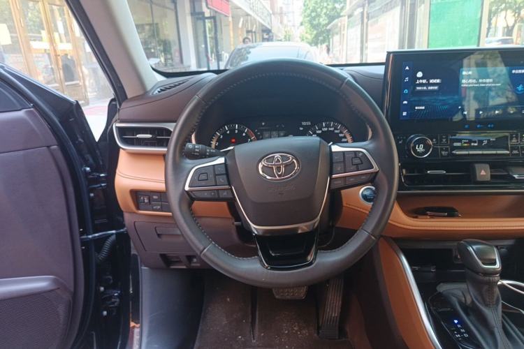 Used Toyota Highlander 2022 380T Four-Wheel Drive Prestige Edition 7-Seater Steering Wheel