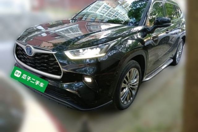 Used Toyota Highlander 2022 Dual-Engine 2.5L Four-Wheel Drive Prestige Version 7 Seats
