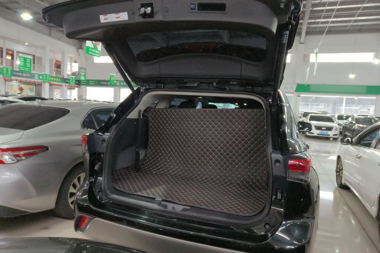Used Toyota Highlander 2022 Dual-Engine 2.5L Four-Wheel Drive Prestige Version 7 Seats Trunk
