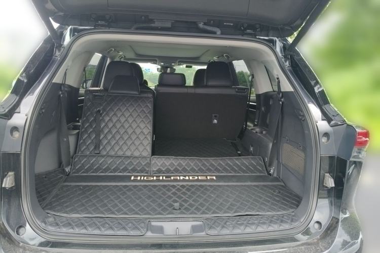 Used Toyota Highlander 2022 Dual-Engine 2.5L Two-Wheel Drive Prestige Edition 7-Seater Trunk