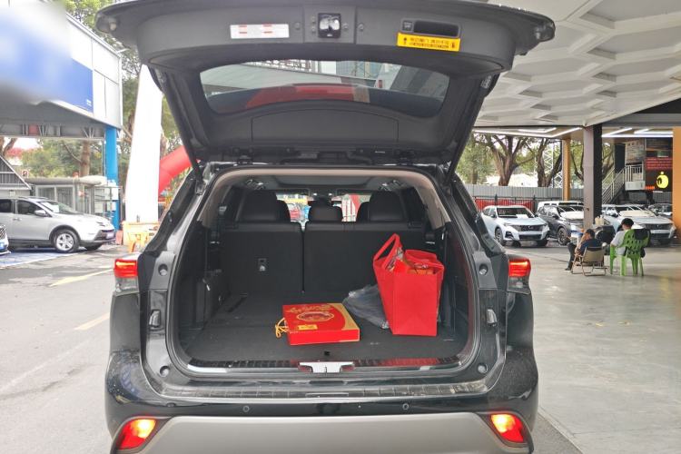 Used Toyota Highlander 2022 Dual-Engine 2.5L Four-Wheel Drive Prestige Version 7 Seats Trunk