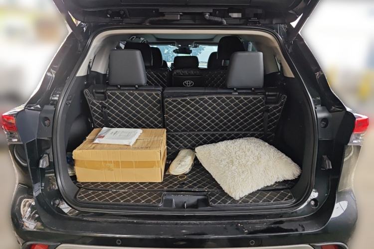 Used Toyota Highlander 2022 Dual-Engine 2.5L Four-Wheel Drive Prestige Version 7 Seats Trunk