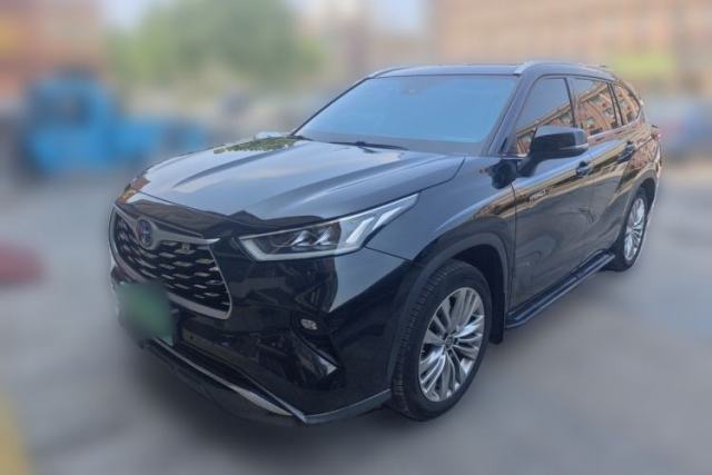 Used Toyota Highlander 2022 Dual-Engine 2.5L Four-Wheel Drive Prestige Version 7 Seats
